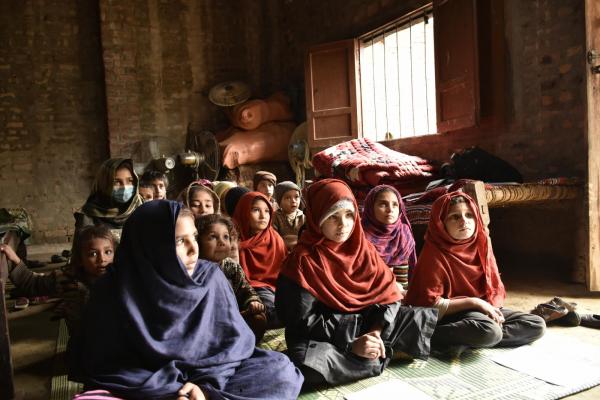 Children in classroom