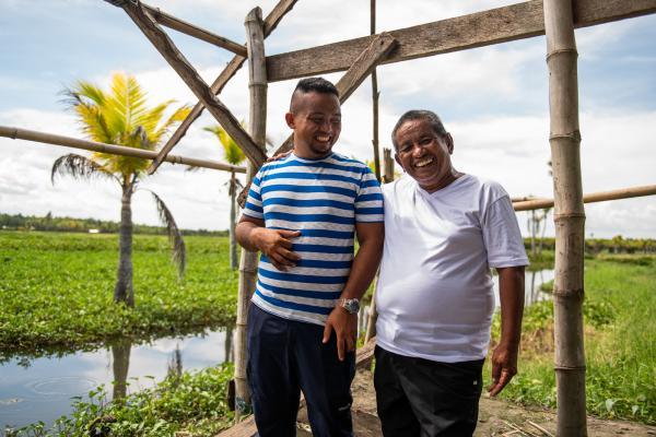 Filipino volunteers