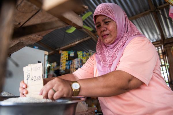 Rice store owner